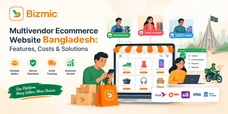 multivendor ecommerce website bangladesh
